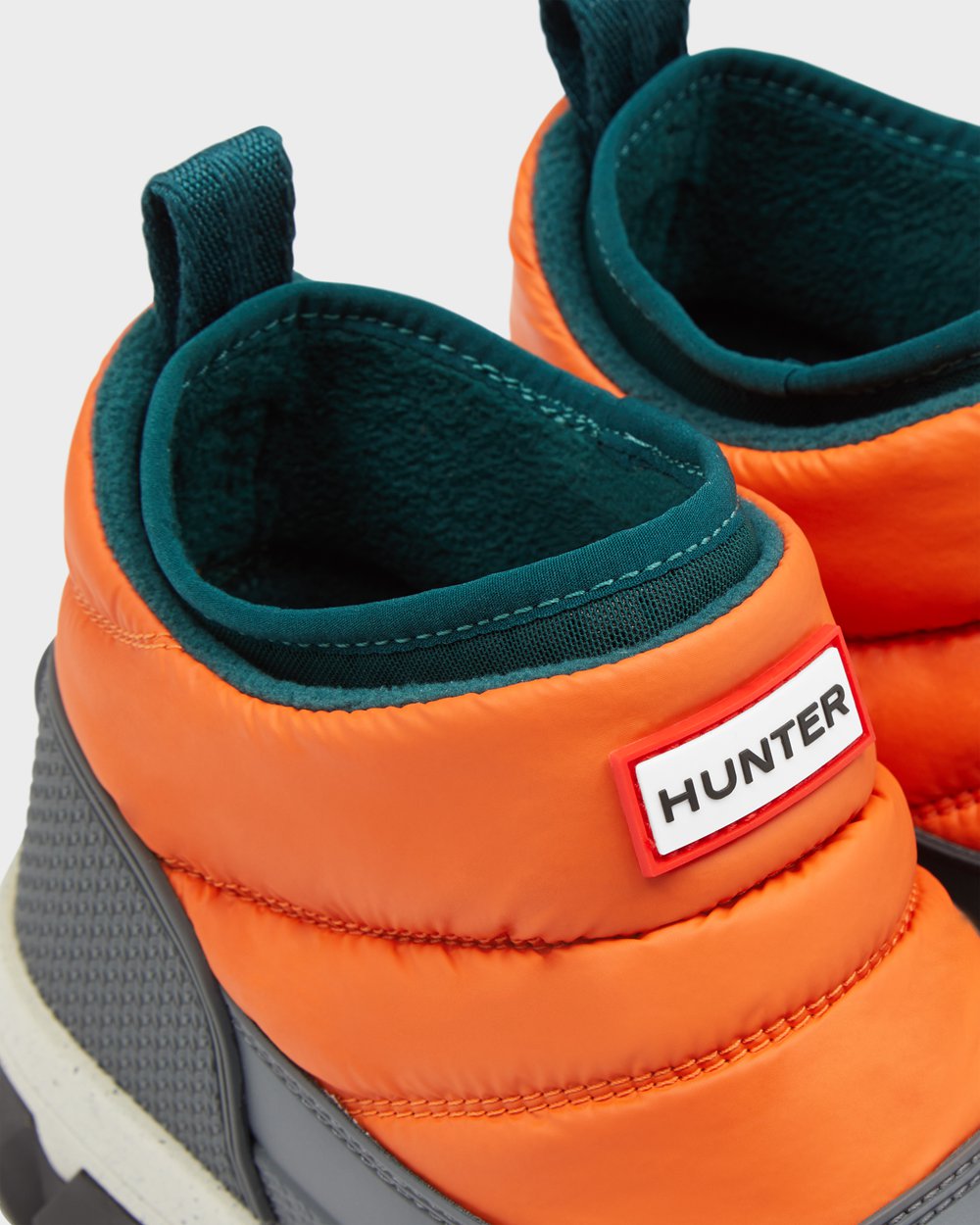 Snow Boots Dames - Hunter Original Insulated Ankle - Oranje - 21RMOKBZX